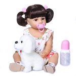 55CM NPK Real Baby Size Soft Flexible Full Body Silicone Doll Rebor Toddler