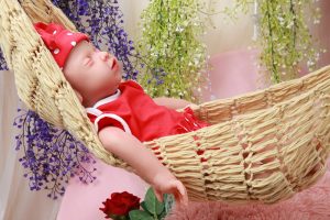 IVITA WG1514 46cm 2972g silicone soft realistic bebe reborn baby doll Similar Real girl eyes closed juguetes toys for children
