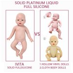 51cm Silicone Reborn Baby Doll for Children Christmas Gift