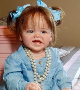 NPK 28inch Reborn Doll Kit DIY Toddler Girl Reborn Toy doll