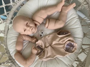 NPK DIY Kit Reborn Doll Kit Soft Real Touch Unfinished Doll Parts