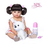 55CM NPK Real Baby Size Soft Flexible Full Body Silicone Doll Rebor Toddler