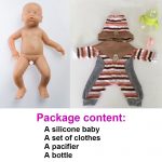 Silicone Dolls Girl Real Reborn Baby Soft Realistic Toys