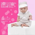 IVITA Full Body soft Silicone Reborn Dolls Smile Baby Boy Toys