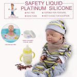 Silicone Dolls Girl Real Reborn Baby Soft Realistic Toys