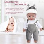 30cm Full Silicone Reborn Baby Doll for Christmas Gift