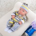 Boy Eyes Opened Reborn Dolls Full Body Silicone BabyToys