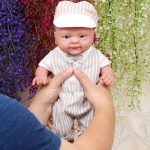 IVITA Full Body soft Silicone Reborn Dolls Smile Baby Boy Toys