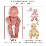 Boy Eyes Opened Reborn Dolls Full Body Silicone BabyToys