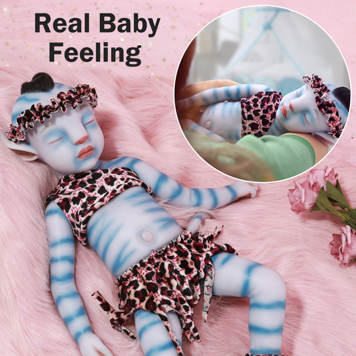 Full Silicone reborn dolls Lifelike girl baby Toys