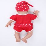 IVITA WG1514 46cm 2972g silicone soft realistic bebe reborn baby doll Similar Real girl eyes closed juguetes toys for children