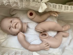 NPK 28inch Reborn Doll Kit DIY Toddler Girl Reborn Toy doll