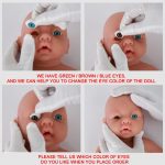 Boy Eyes Opened Reborn Dolls Full Body Silicone BabyToys