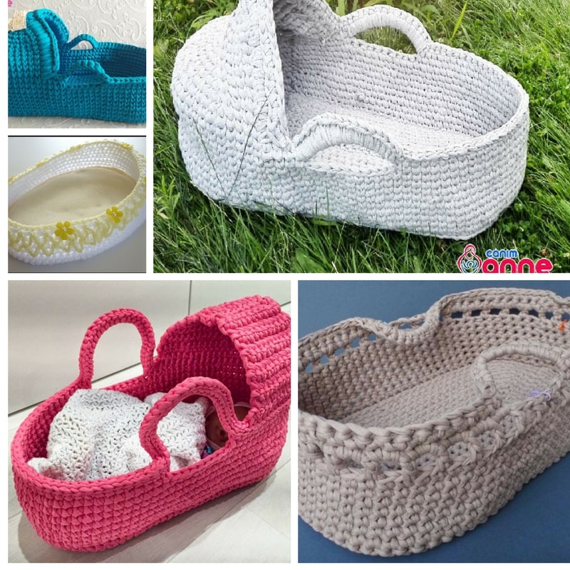 Simple-Crochet-reborn-baby-Doll-Moses-Basket-2