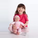 JC Toys Light Pink Romper (up to 16") (CLO15030LightPink)
