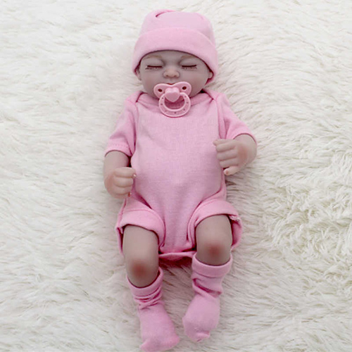 Gentle-Touch-Vinyl-Lifelike-Full-Silicone-Mini-Bebe-Reborn-Doll-Realistic-Lovely-Infant-Dolls GentleTouch Vinyl Dolls