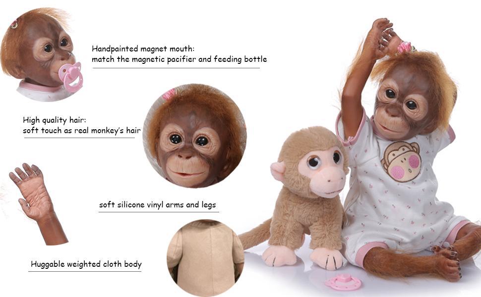 baby monkey doll