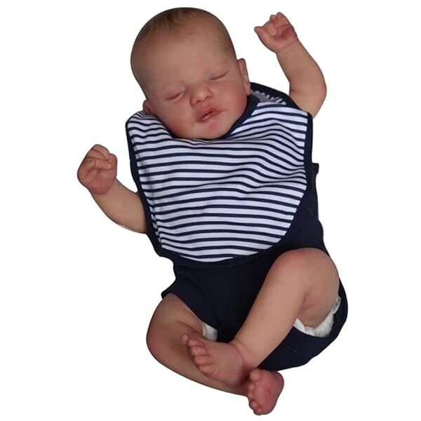 19 inch 49cm Baby Dolls Reborn Toddler Doll Real Life Like Looking Newborn Dolls Magnet Pacifier Birthday Gifts Toys
