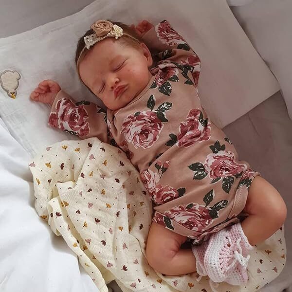 20 inch 50cm Reborn Toddler Doll Baby Soft Vinyl Silicone Real Life Like Looking Newborn Dolls Magnetic Pacifier Birthday Gifts Toys