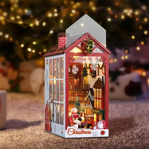 DIY Dolls House Kit Xmas Dollhouse Kits